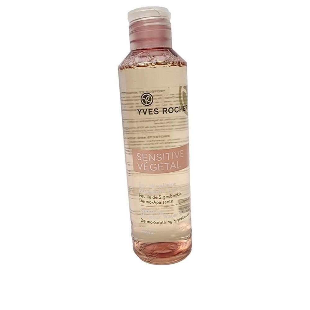 YVES ROCHER Micellar Water Soothing 2 in 1 Sensitive Vegetal 200 ml 6.7 oz‎ New